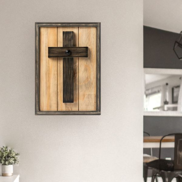 The Rustic Knotty Pine Wedding Unity Cross